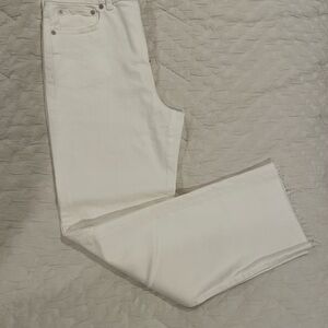 Madewell Women's Cream Jeans
